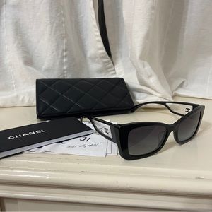 Chanel Rectangle Sunglasses